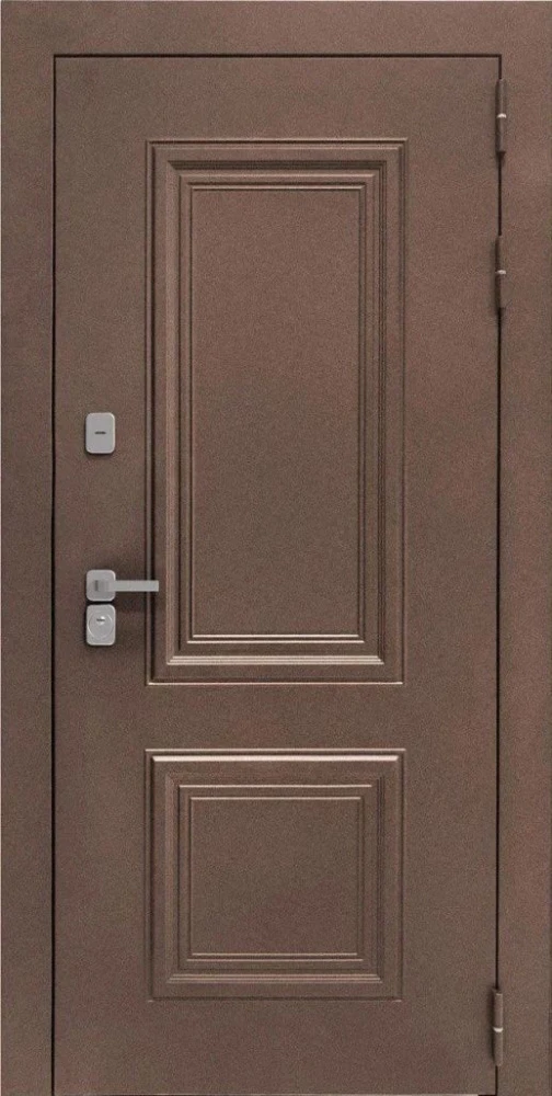 Входная дверь ДвериПРО Д-68 СБ-1 (ст. белое, 16мм, венге) DPRO200576 внешняя сторона