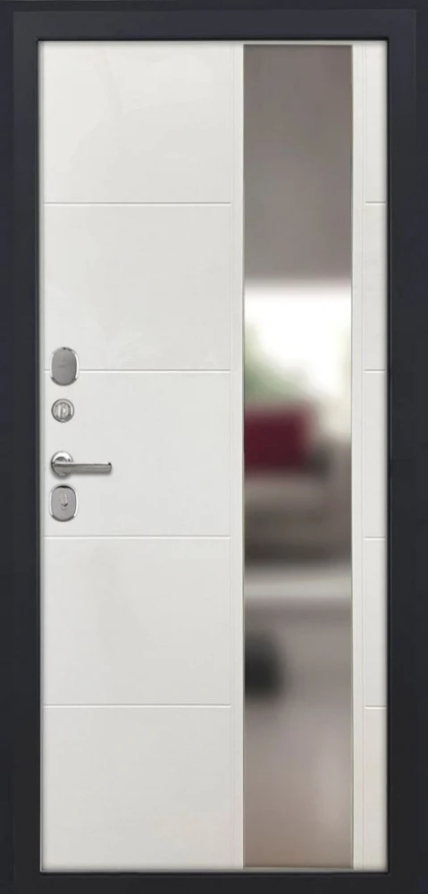 Входная дверь ДвериПРО Elfy ФЛЗ-649 капучино (зеркало) DPRO200362 внутренняя сторона