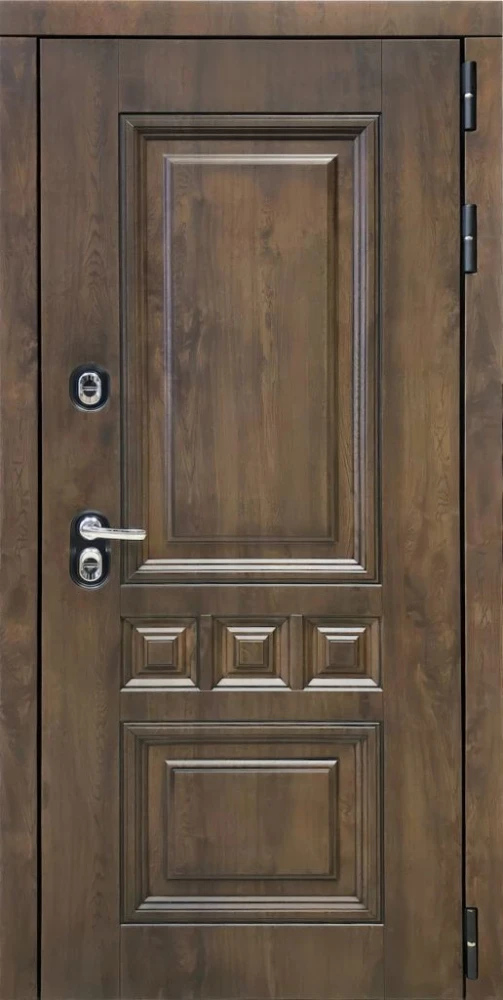 Входная дверь ДвериПРО Аура ПВХ 10мм Астрод Velutto Bianco DPRO198147 внешняя сторона