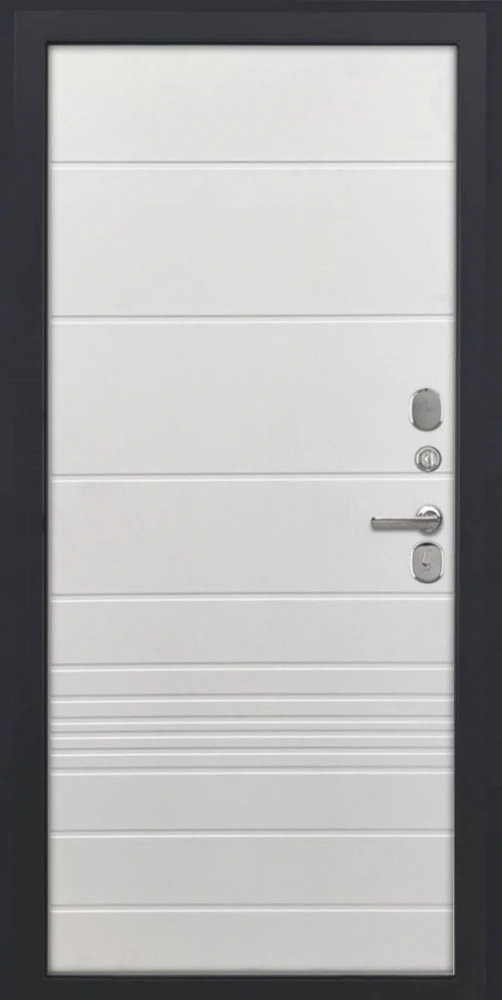 Входная дверь ДвериПРО Rosna ФЛ-700 (10мм, ясень белый) DPRO200235 внутренняя сторона