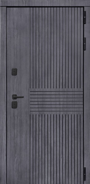 Входная дверь Берген ФЛЗ-603 Бетон снежный внешняя сторона
