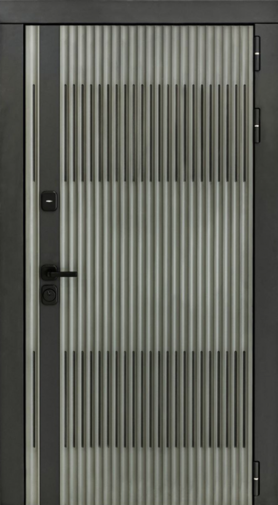 Входная дверь ДвериПРО Elfy ФЛ-790 Velutto Bianco DPRO200404 внешняя сторона