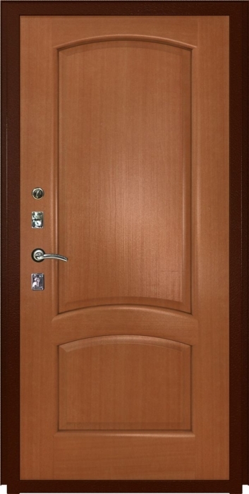 Входная дверь Модель L-46 Лаура (16мм, анегри 74) внутренняя сторона