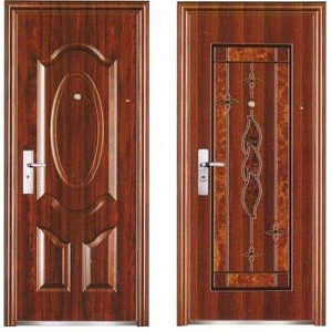 Металлические двери в европейском стиле